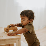 NOEM Short Sleeve Onesie - Dark Green