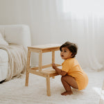 NOEM Short Sleeve Onesie - Mango