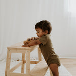NOEM Short Sleeve Onesie - Dark Green