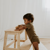 NOEM Short Sleeve Onesie - Dark Green