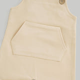 NOEM Sleeveless Overalls - Cream