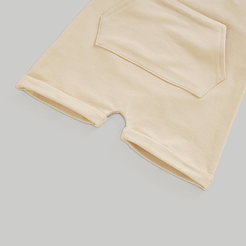 NOEM Sleeveless Overalls - Cream
