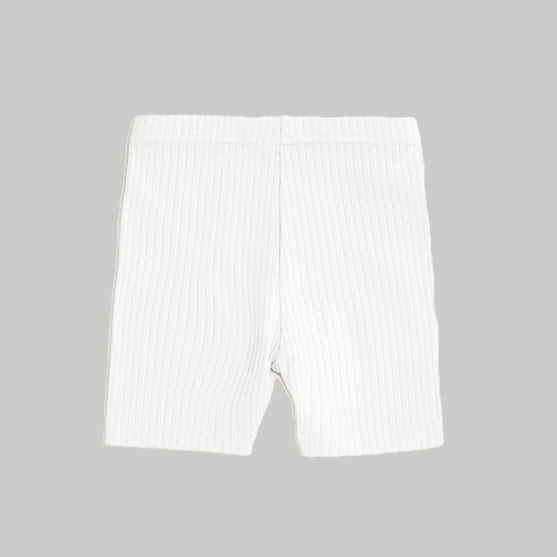 NOEM Biker Shorts - White