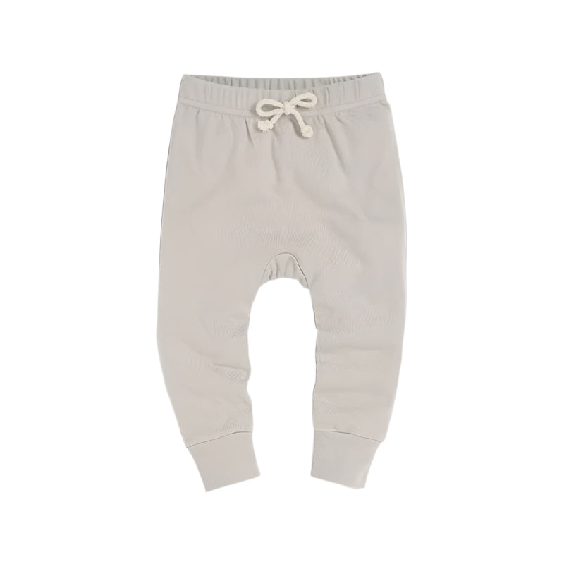 Drawstring Pants - Crayon Grey