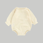 NOEMMuslin Full Sleeve Romper - Cream