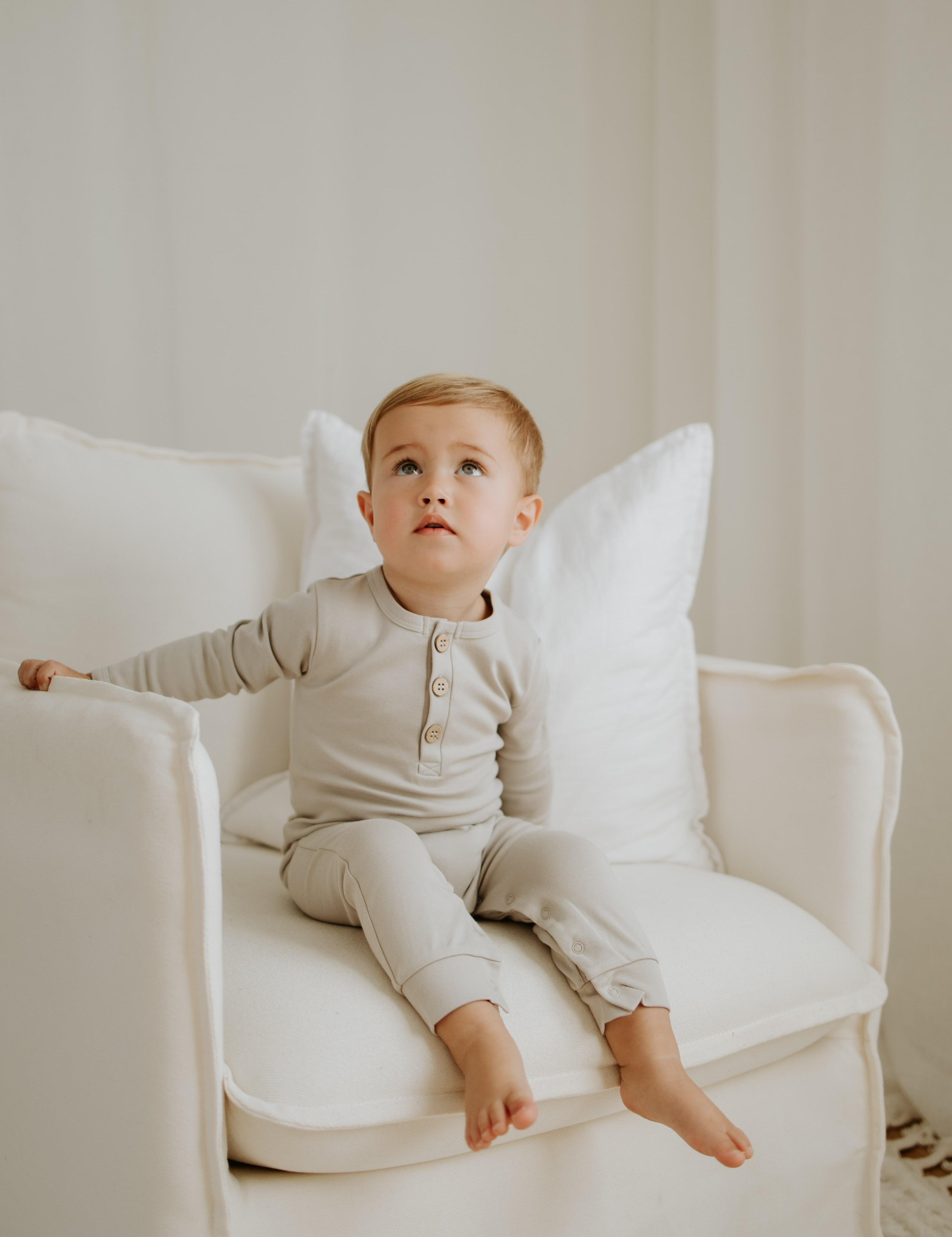 Bodysuit - Crayon Grey