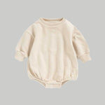 NOEM Pullover Bubble Romper - Cream
