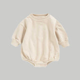 NOEM Pullover Bubble Romper - Cream