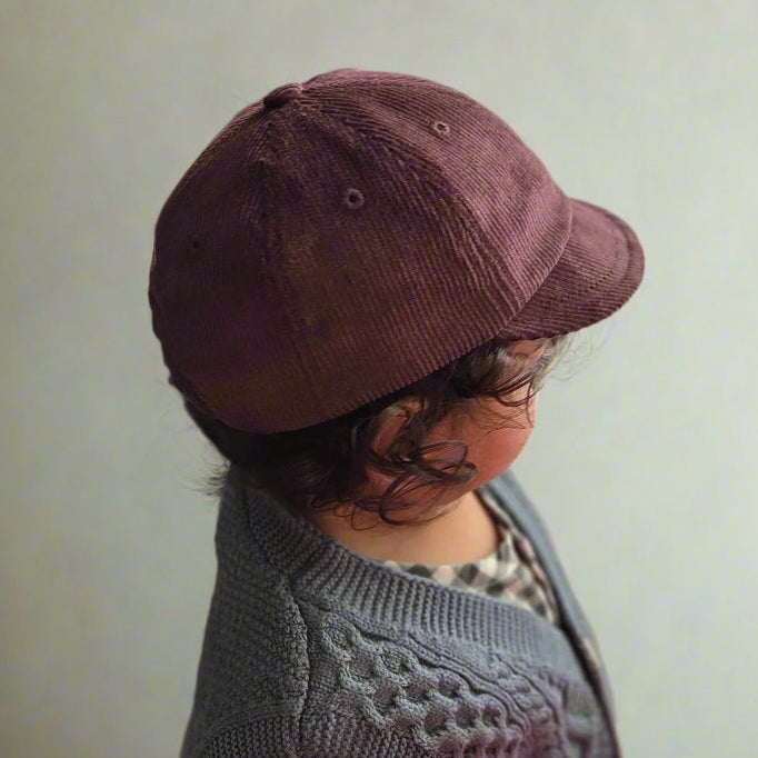 Short Brinm Corduroy Hat