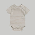 NOEM Short Sleeve Onesie - Crayon Grey