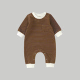 NOEM Striped Coveralls - Brown