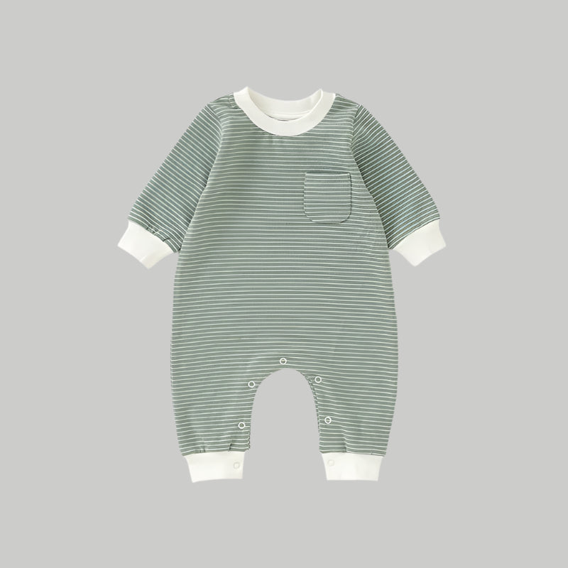 NOEM Striped Coveralls - Olive