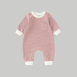 NOEM Striped Coveralls - Salmon